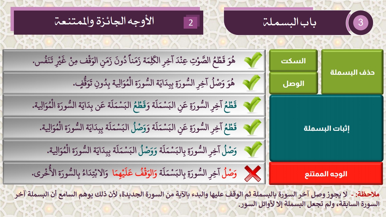باب البسملة - الصفحة 3